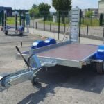 Remorque porte engins Hubiere TPF35, 3.5 T