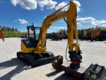 Komatsu PC 55 MR-3 + Rotateur + 4x godets