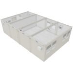Bungalows salle de pause et WC séparés 59 m² [4 x 20 pieds]