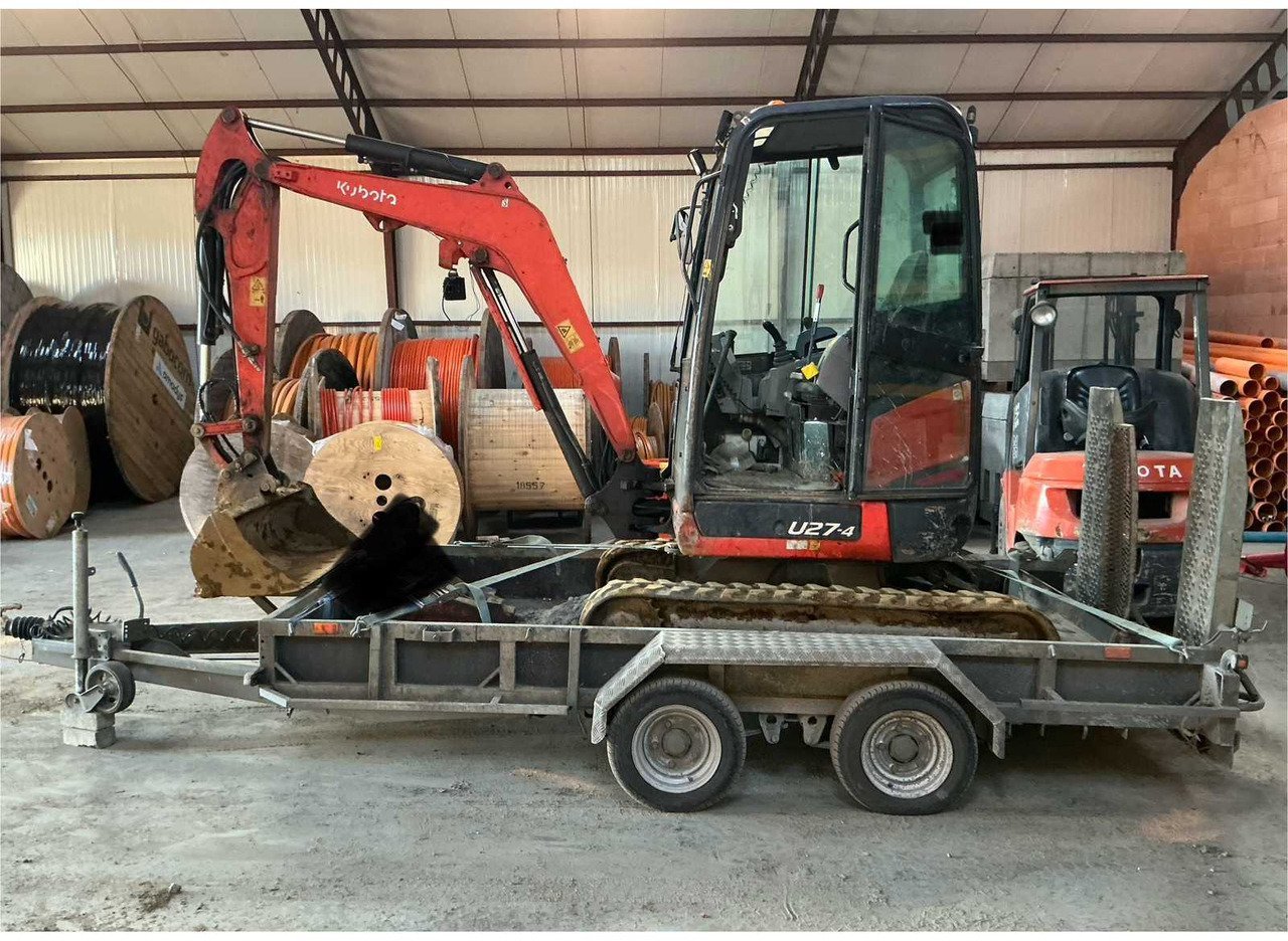 Kubota-U27-4-Belgique_8045_7223614338590-3.jpg Kubota U27-4 avec remorque et accessoire – Image 1
