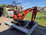 Kubota U10-3 avec remorque et 3 godets – Image 2