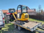 Jcb 8018 CTS avec Accessoires et remorque – Image 4